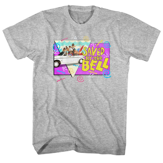 Saved By The Bell - Beach Party - Short Sleeve - Heather - Adult - T-Shirt - clothing by TeeHivey.com