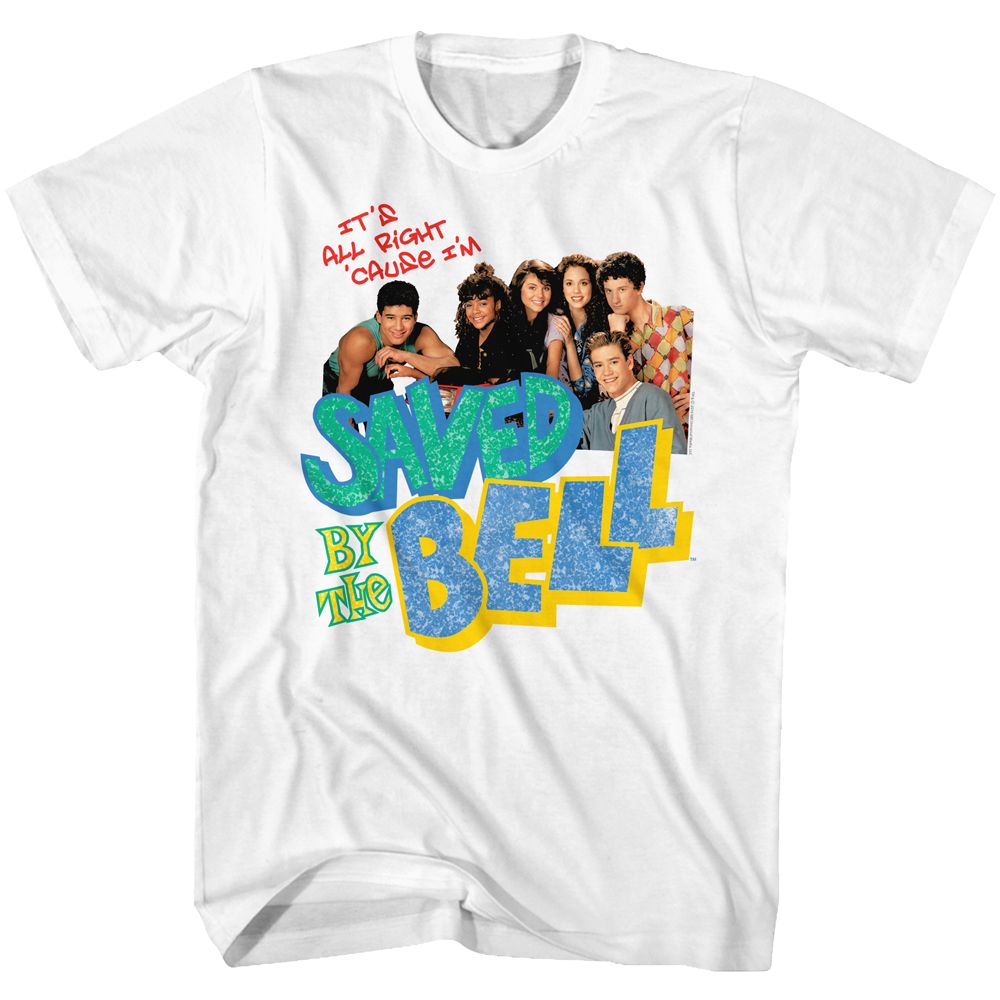 Saved By The Bell - Tacky Collage - Short Sleeve - Adult - T-Shirt - clothing by TeeHivey.com