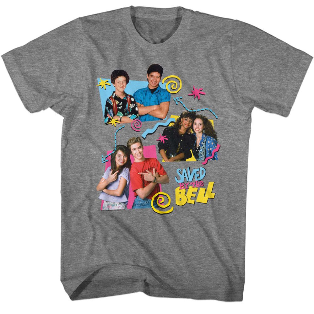 Saved By The Bell - Three Boxes - Short Sleeve - Adult - T-Shirt - clothing by TeeHivey.com