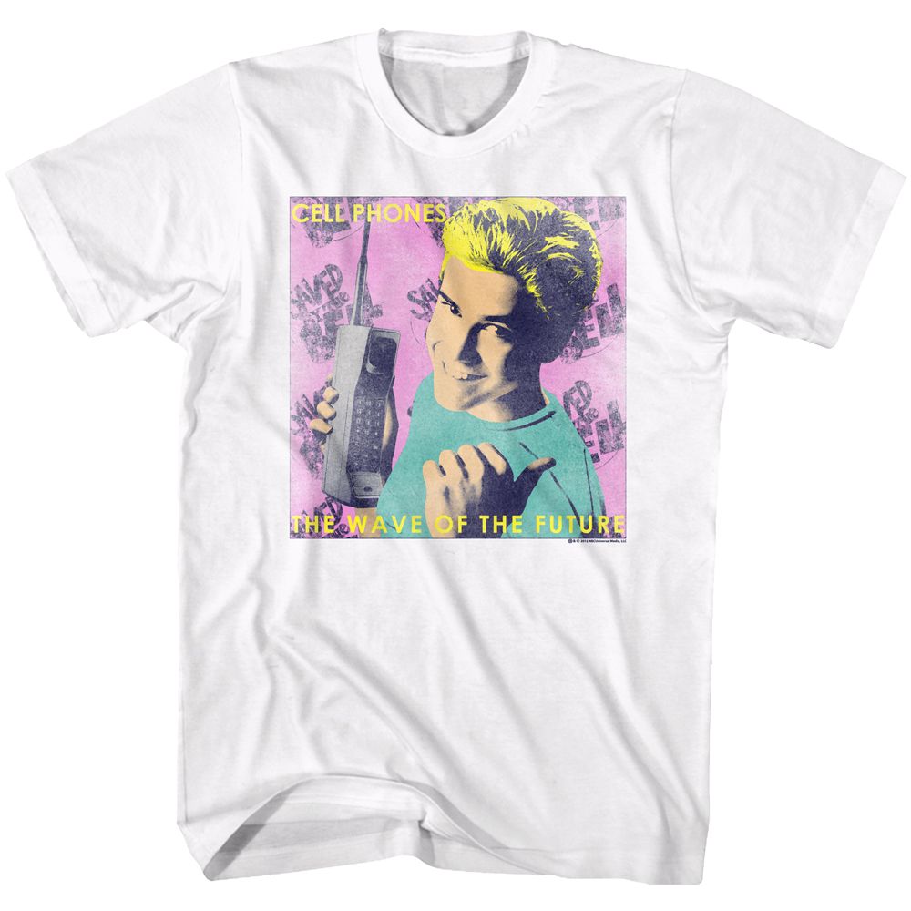 Saved By The Bell - Cell Phones - Short Sleeve - Adult - T-Shirt - clothing by TeeHivey.com