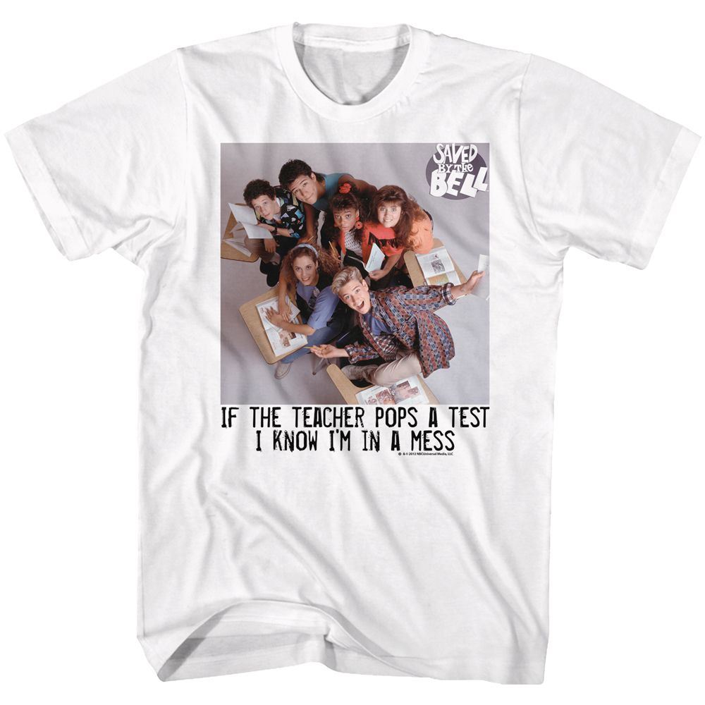 Saved By The Bell - In A Mess - Short Sleeve - Adult - T-Shirt - clothing by TeeHivey.com