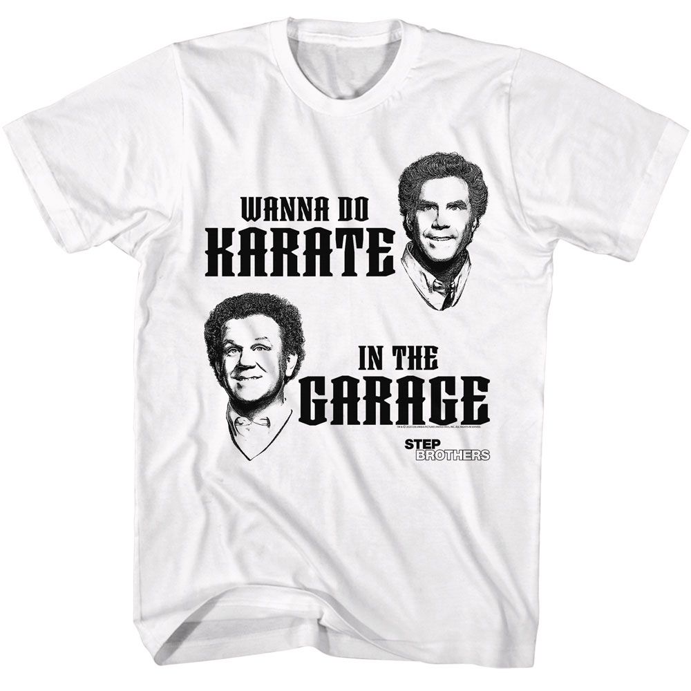 Step Brothers - Wanna Do Karate - Licensed Adult Short Sleeve T-Shirt