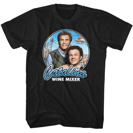 Step Brothers - Catalina Wine Mixer - American Classics Adult Short Sleeve T-Shirt - clothing by TeeHivey.com (Image 1)