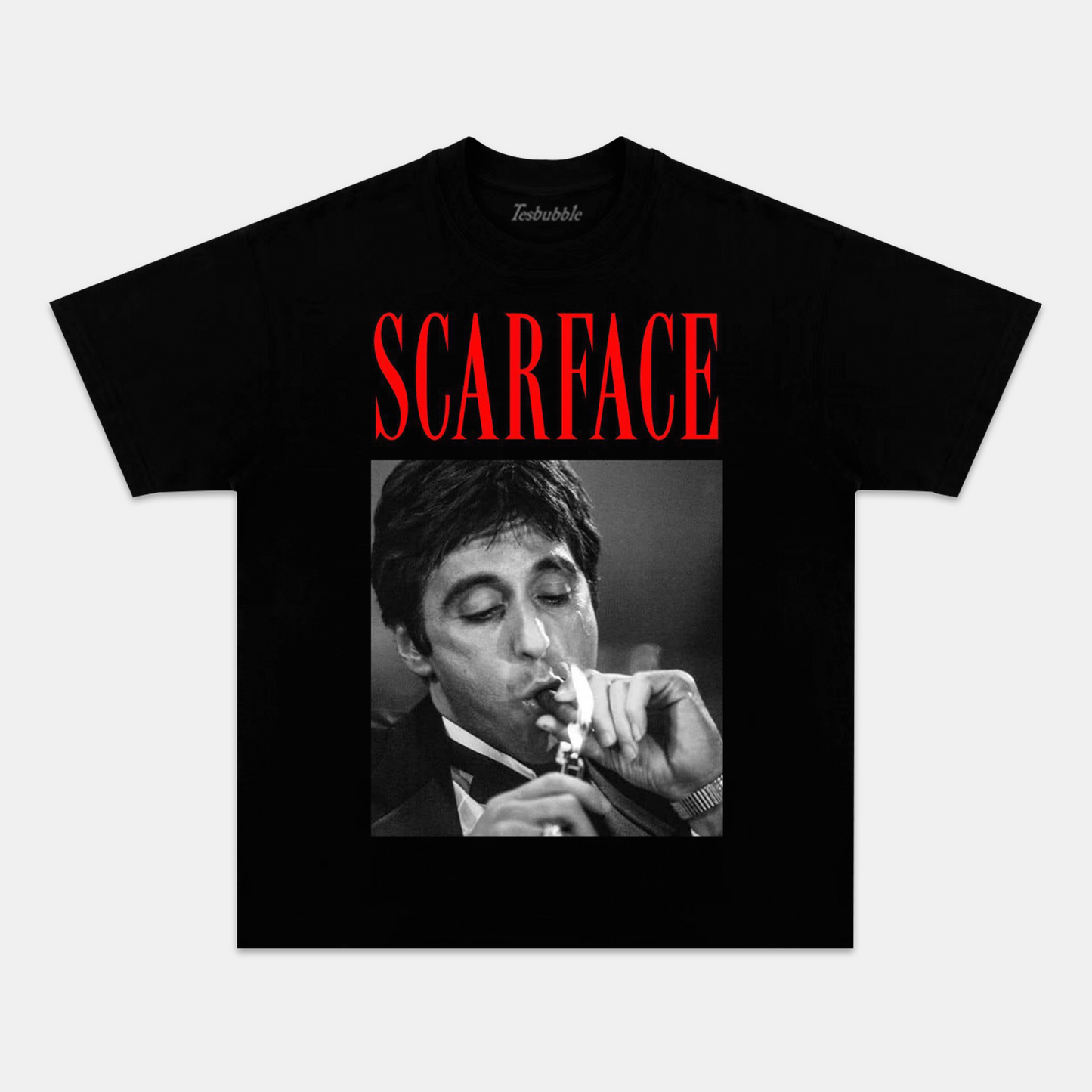 SCARFACE TEE Style003 - clothing by TeeHivey.com (Image 1)