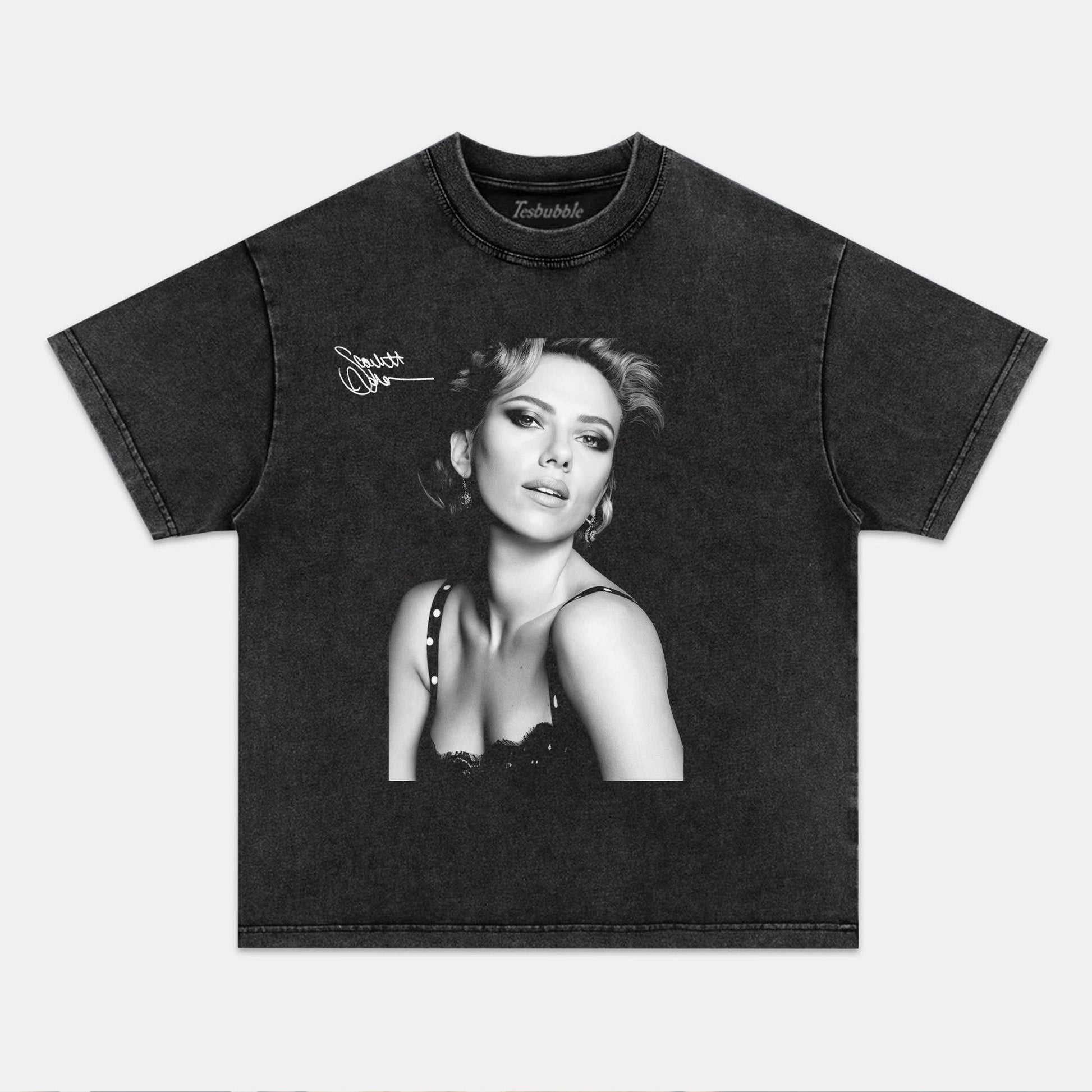 SCARLETT JOHANSSON TEE Style001 - clothing by TeeHivey.com (Image 2)