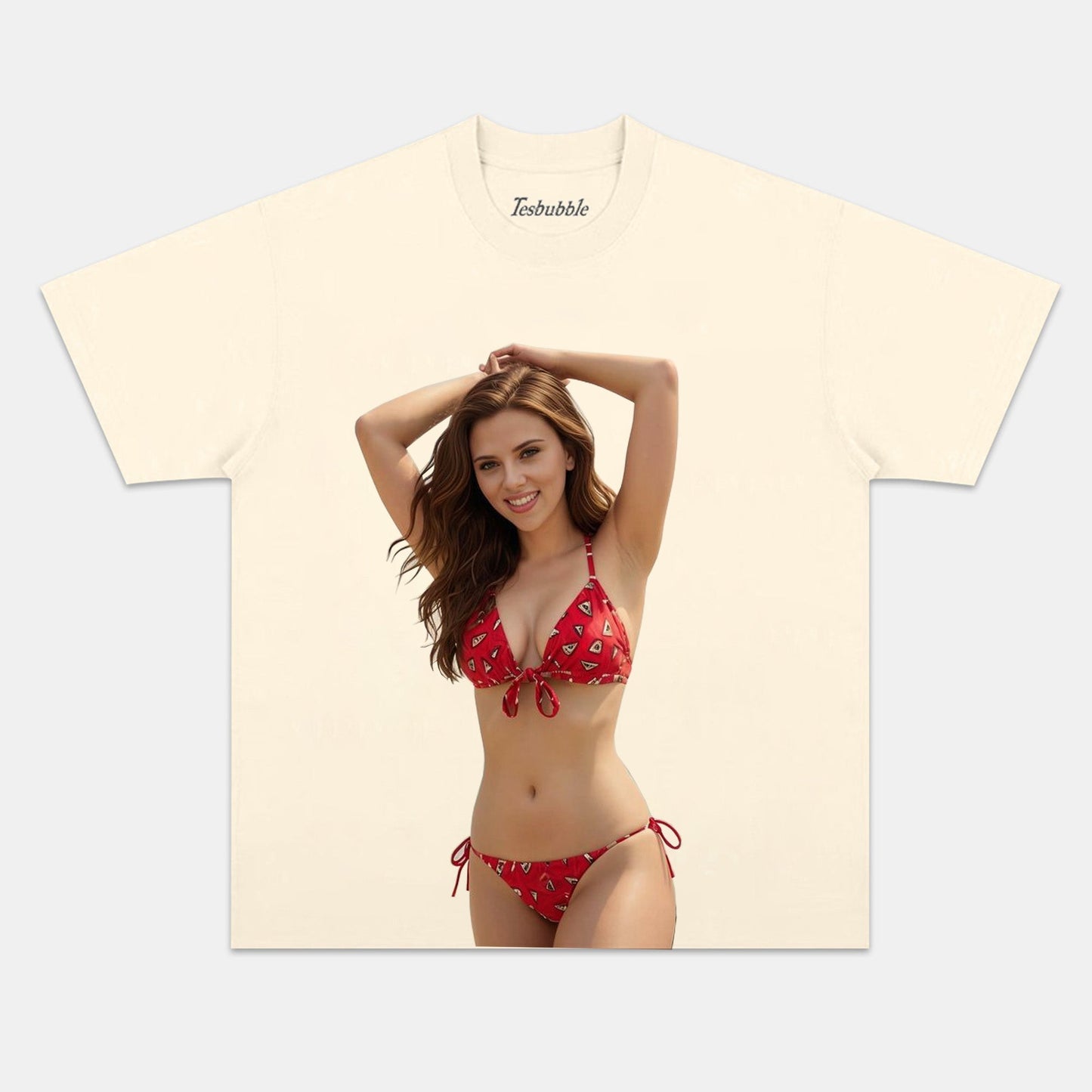 SCARLETT JOHANSSON TEE Style002 - clothing by TeeHivey.com (Image 2)