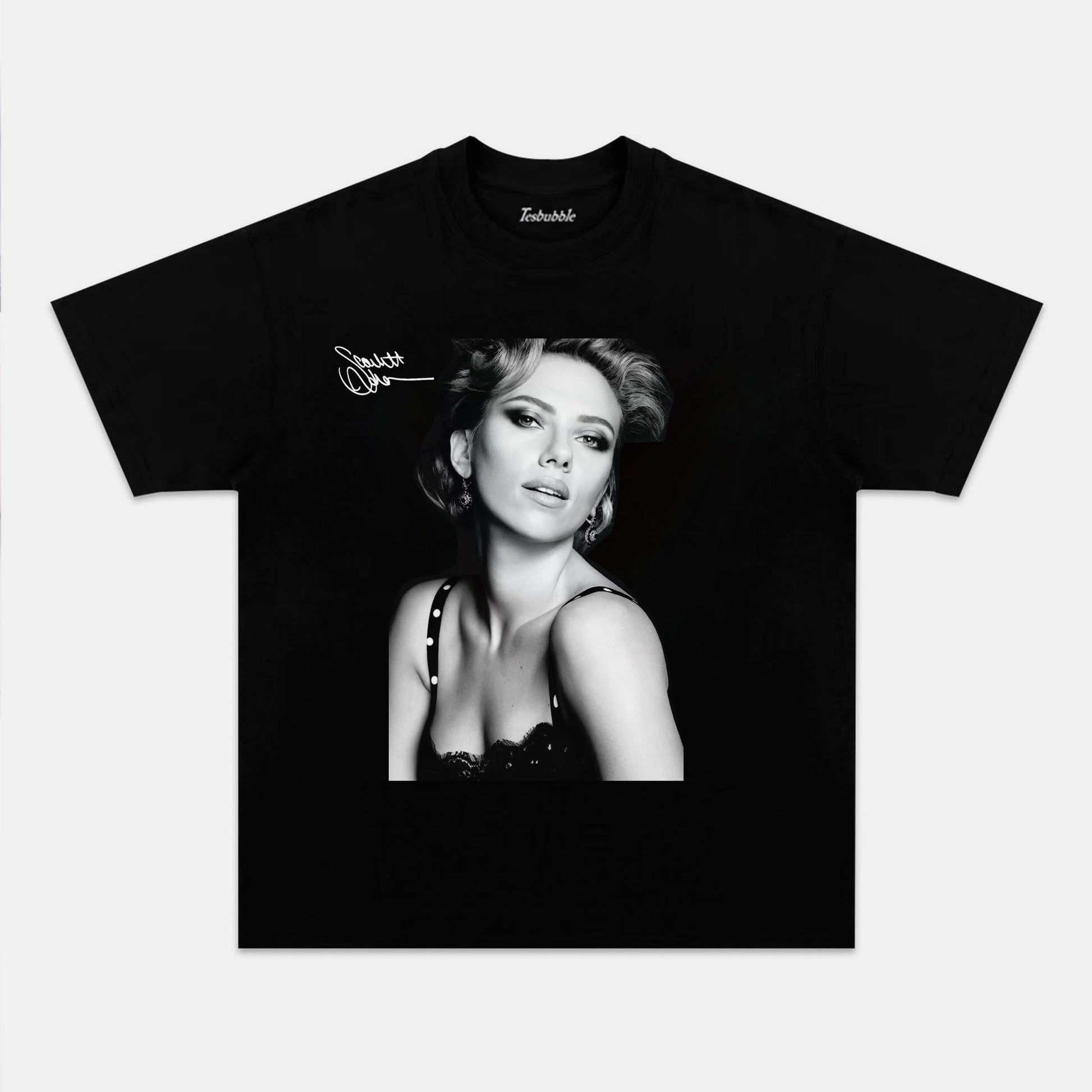 SCARLETT JOHANSSON TEE Style001 - clothing by TeeHivey.com (Image 3)