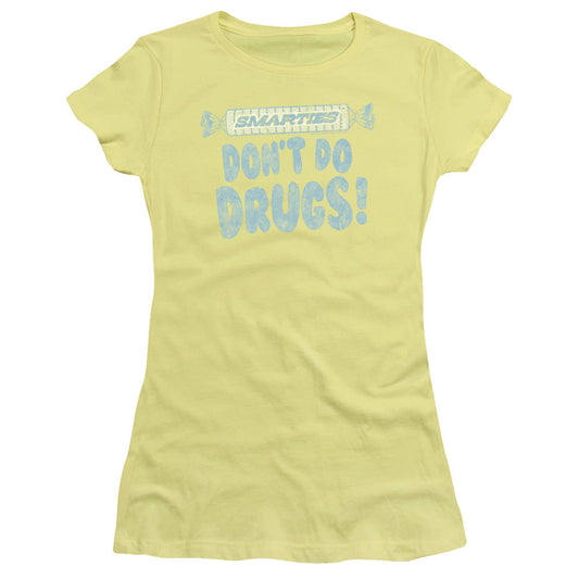 Arties Be Art Junior Sheer Cap Sleeve Womens T Shirt Banana - clothing by TeeHivey.com