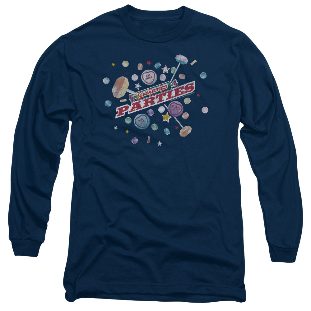 Arties Parties Mens Long Sleeve Shirt Navy - clothing by TeeHivey.com (Image 2)