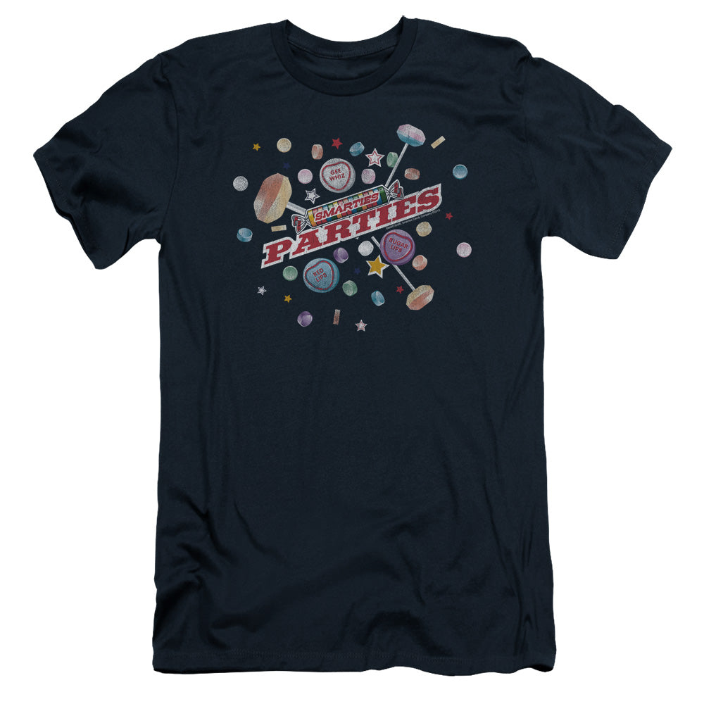 Arties Parties Slim Fit Mens T Shirt Navy - clothing by TeeHivey.com