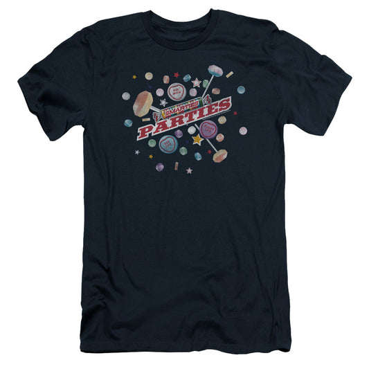 Arties Parties Slim Fit Mens T Shirt Navy - clothing by TeeHivey.com
