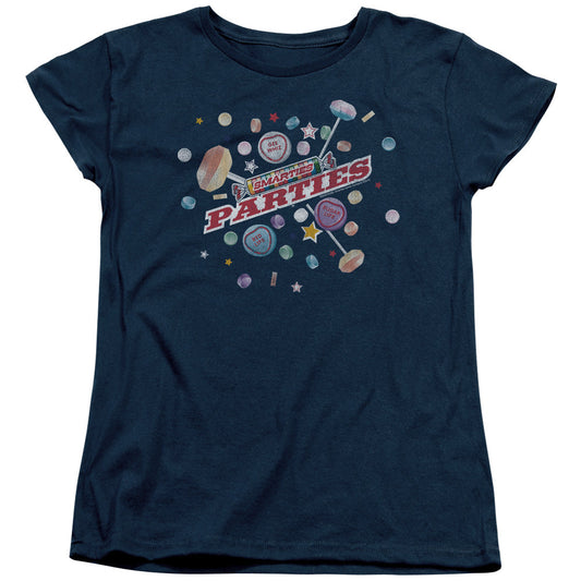 Arties Parties Womens T Shirt Navy - clothing by TeeHivey.com