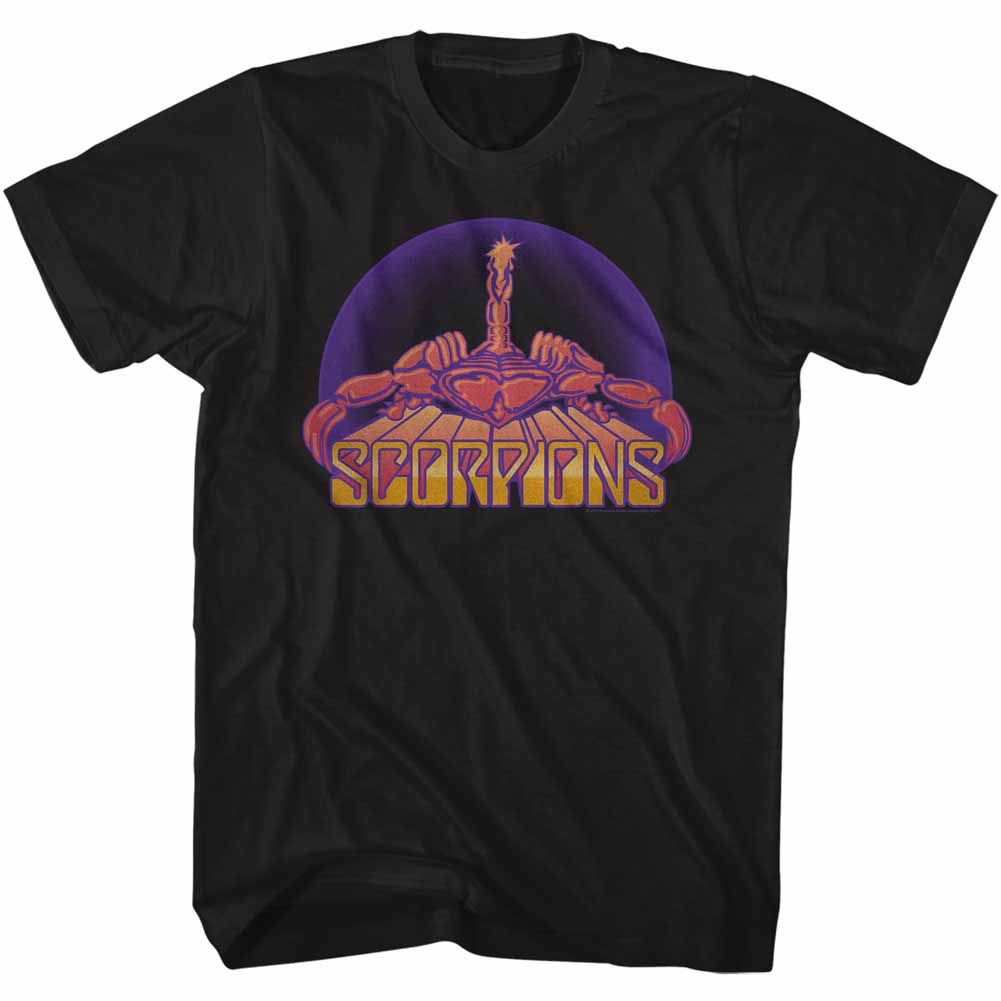 Scorpions - Bright Scorpion - Short Sleeve - Adult - T-Shirt - clothing by TeeHivey.com