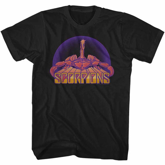Scorpions - Bright Scorpion - Short Sleeve - Adult - T-Shirt - clothing by TeeHivey.com