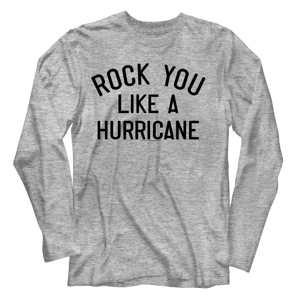 Scorpions - Rock You Like A Hurricane - Long Sleeve - Heather - Adult - T-Shirt - clothing by TeeHivey.com