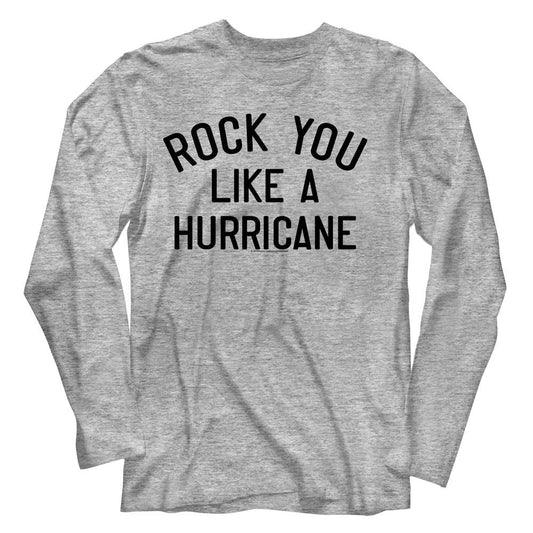 Scorpions - Rock You Like A Hurricane - Long Sleeve - Heather - Adult - T-Shirt - clothing by TeeHivey.com