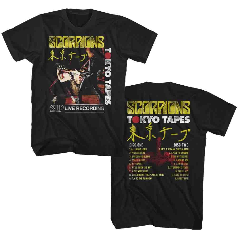 Scorpions - Tokyo Tapes - Short Sleeve - Adult - T-Shirt - clothing by TeeHivey.com