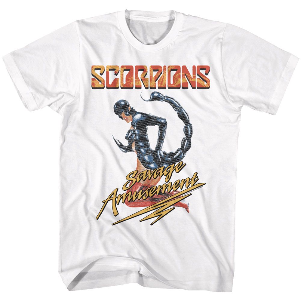 Scorpions - Savage A - Short Sleeve - Adult - T-Shirt - clothing by TeeHivey.com