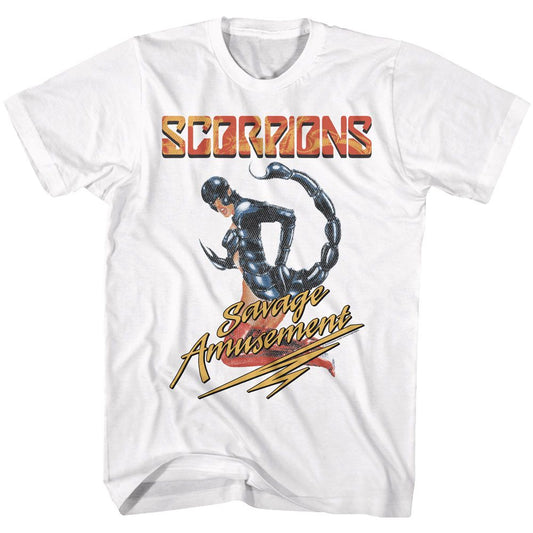 Scorpions - Savage A - Short Sleeve - Adult - T-Shirt - clothing by TeeHivey.com