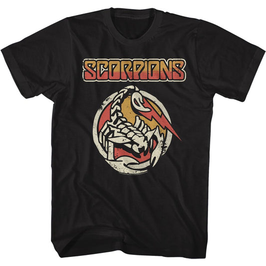 Scorpions - Electro Scorpion - Short Sleeve - Adult - T-Shirt - clothing by TeeHivey.com