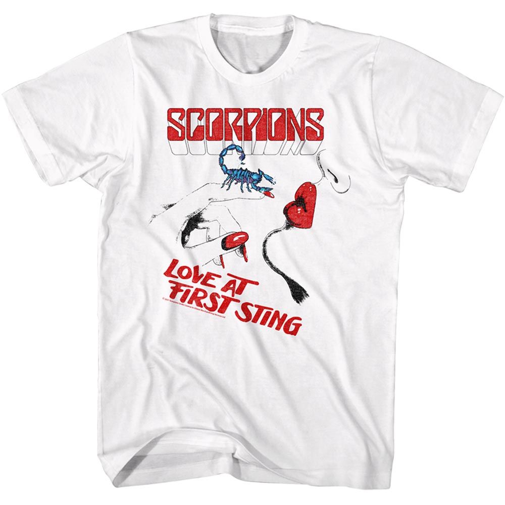 Scorpions - Love At First Sting - Short Sleeve - Adult - T-Shirt - clothing by TeeHivey.com