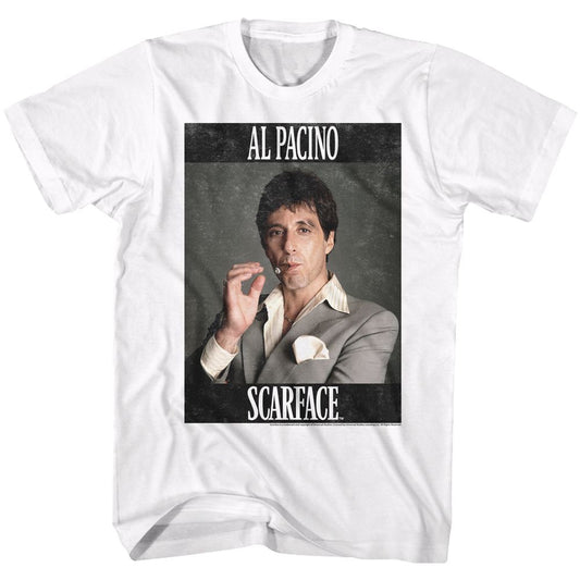Scarface - Pacino - Short Sleeve - Adult - T-Shirt - clothing by TeeHivey.com