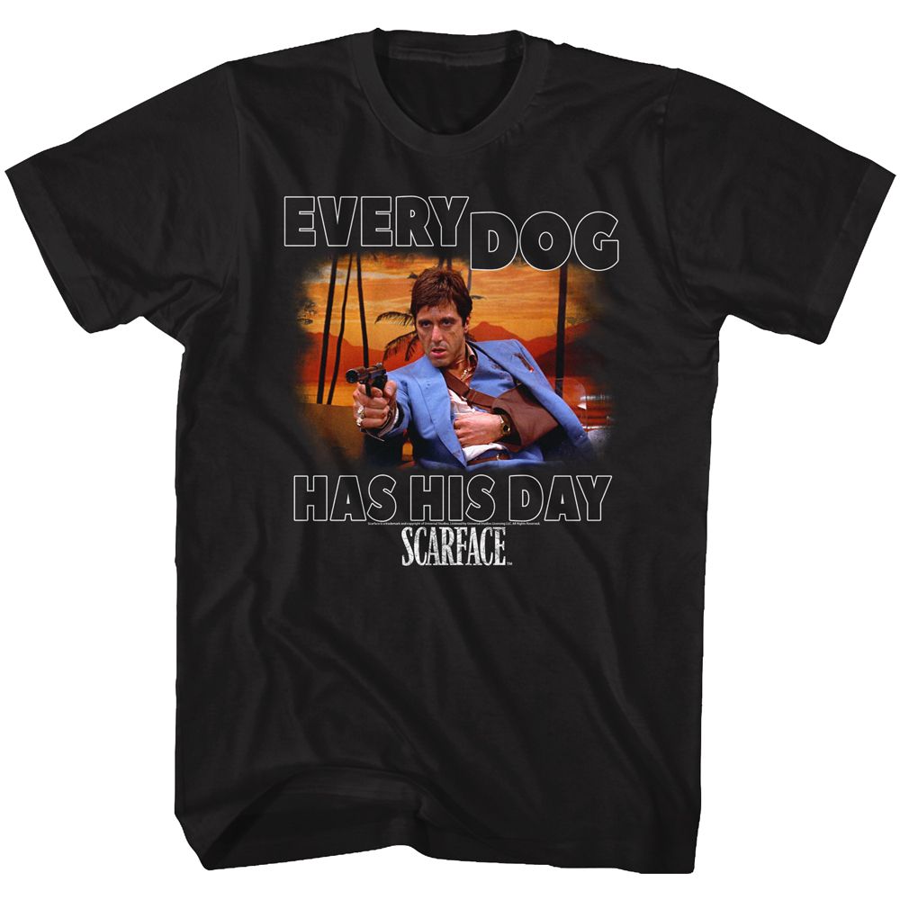 Scarface - Every Dog - Short Sleeve - Adult - T-Shirt - clothing by TeeHivey.com
