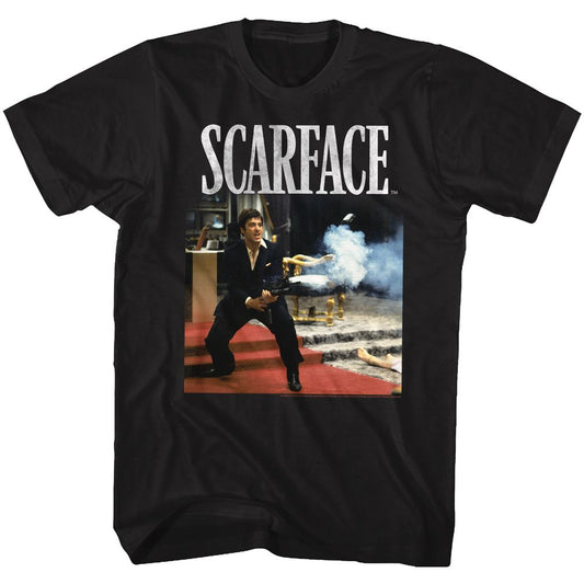 Scarface - Hello Friend - Short Sleeve - Adult - T-Shirt - clothing by TeeHivey.com