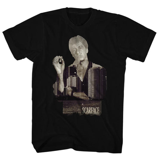 Scarface - Double Expose - Short Sleeve - Adult - T-Shirt - clothing by TeeHivey.com