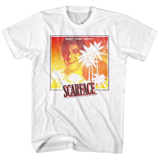 Scarface - Sunset - Short Sleeve - Adult - T-Shirt - clothing by TeeHivey.com