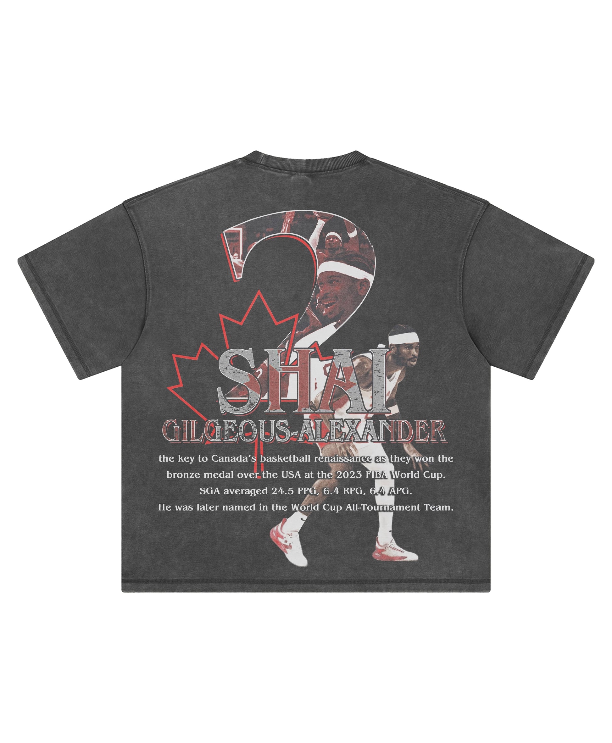 SHAI GILGEOUS-ALEXANDER 'CANADA' TEE - clothing by TeeHivey.com (Image 2)