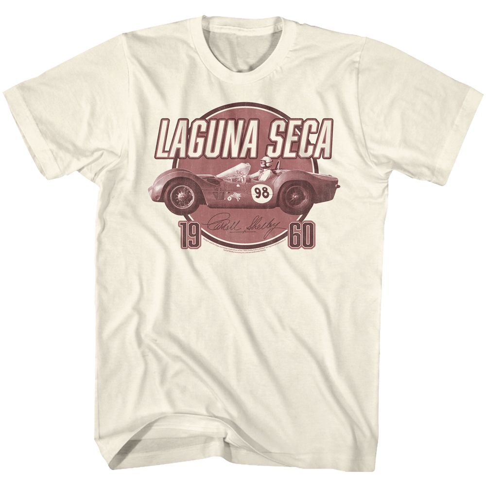 Carroll Shelby - Laguna Seca 1960 - Short Sleeve - Adult - T-Shirt - clothing by TeeHivey.com