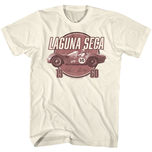 Carroll Shelby - Laguna Seca 1960 - Short Sleeve - Adult - T-Shirt - clothing by TeeHivey.com