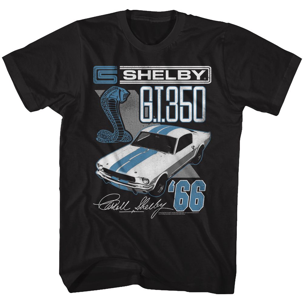 Carroll Shelby - GT 350 - Short Sleeve - Adult - T-Shirt - clothing by TeeHivey.com