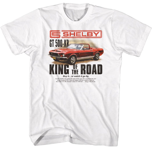 Carroll Shelby - King Mag Ad - Short Sleeve - Adult - T-Shirt - clothing by TeeHivey.com