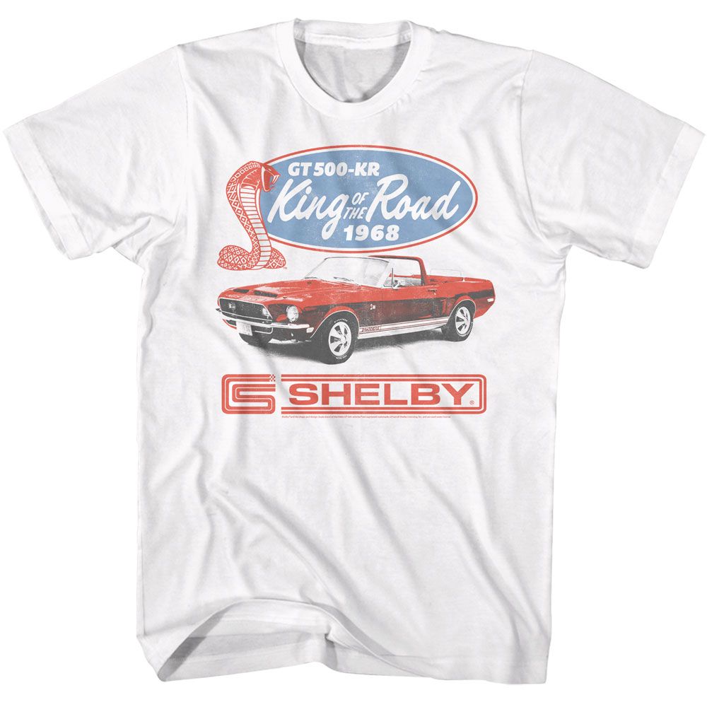 Carroll Shelby - Gt500 Kr King - American Classics - Adult Short Sleeve T-Shirt - clothing by TeeHivey.com (Image 1)