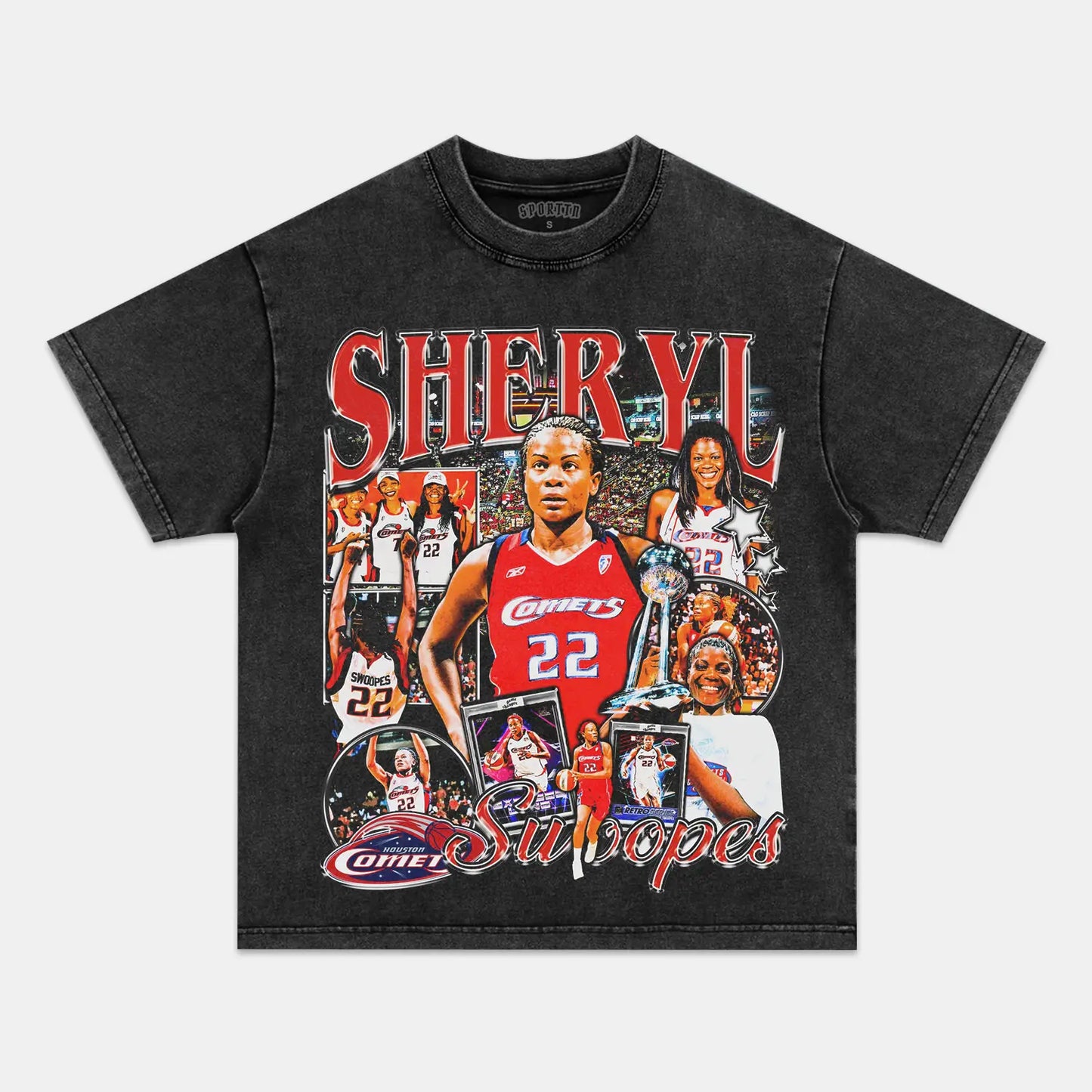 SHERYL SWOOPES TEE Style002 - clothing by TeeHivey.com (Image 1)