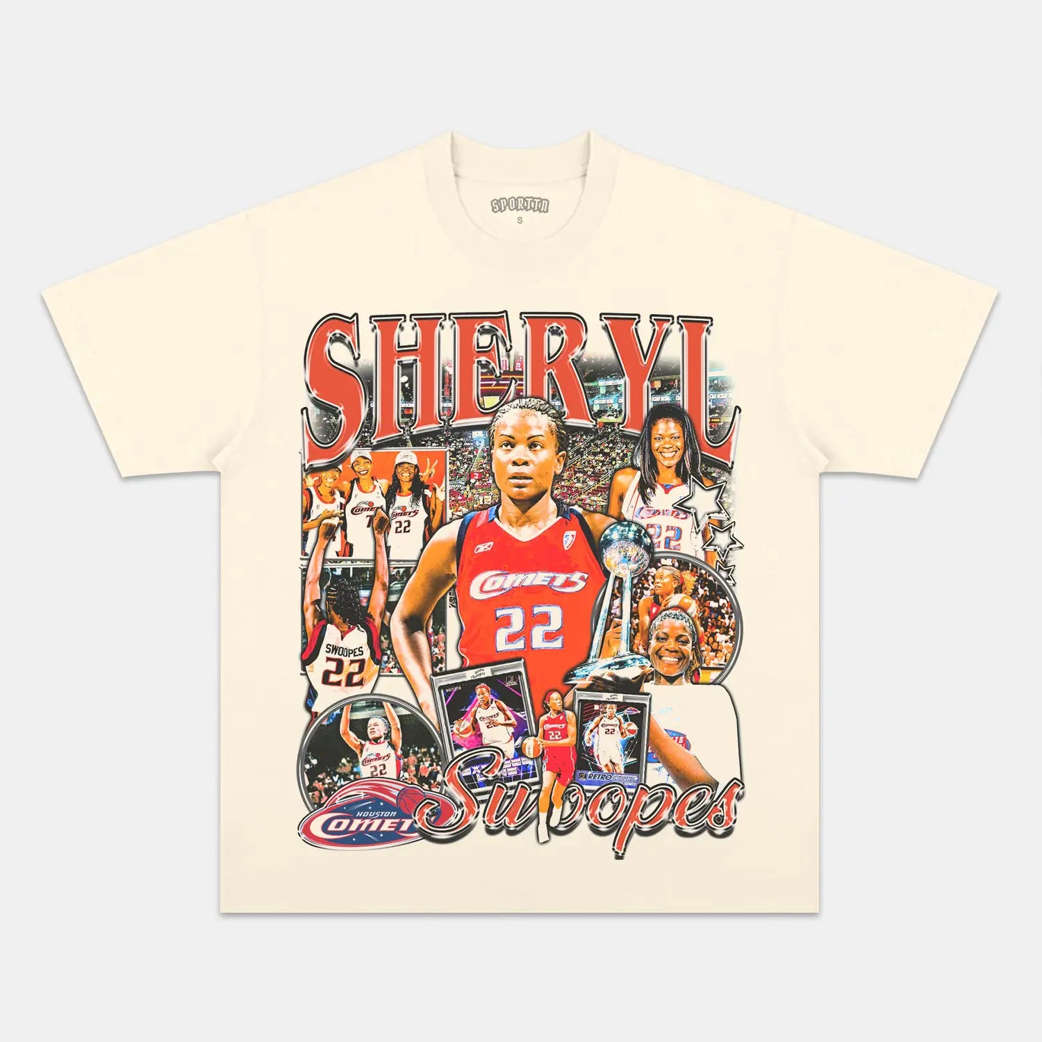 SHERYL SWOOPES TEE Style002 - clothing by TeeHivey.com (Image 2)