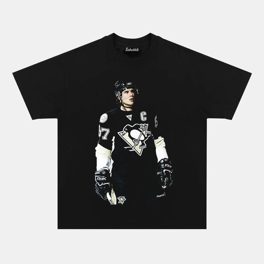 SIDNEY PATRICK CROSBY TEE - clothing by TeeHivey.com (Image 1)
