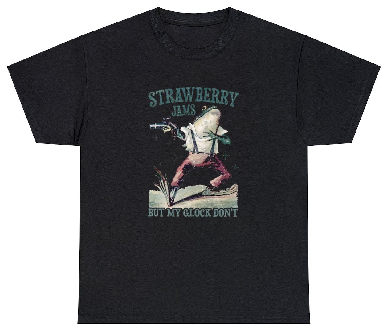 AAA Strawberry Jams But My Glock Dont T Shirt