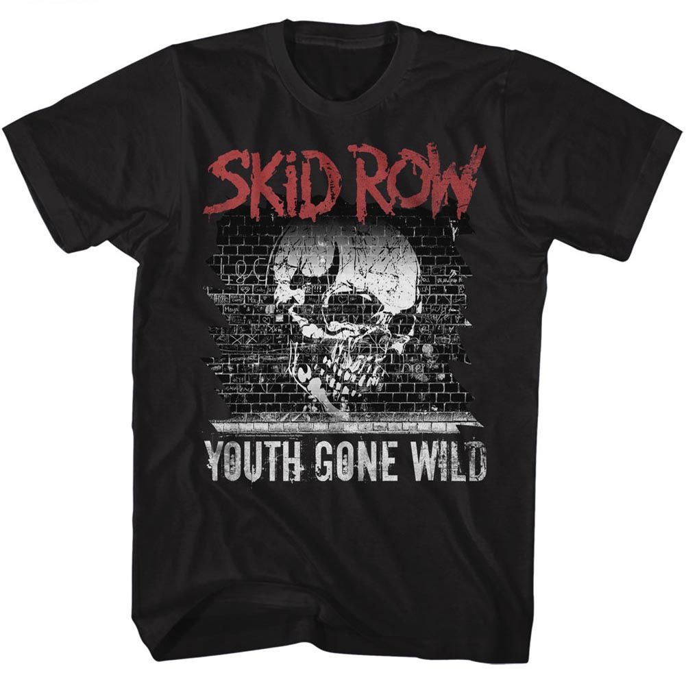 Skid Row - Graffiti Gone Wild - Short Sleeve - Adult - T-Shirt - clothing by TeeHivey.com