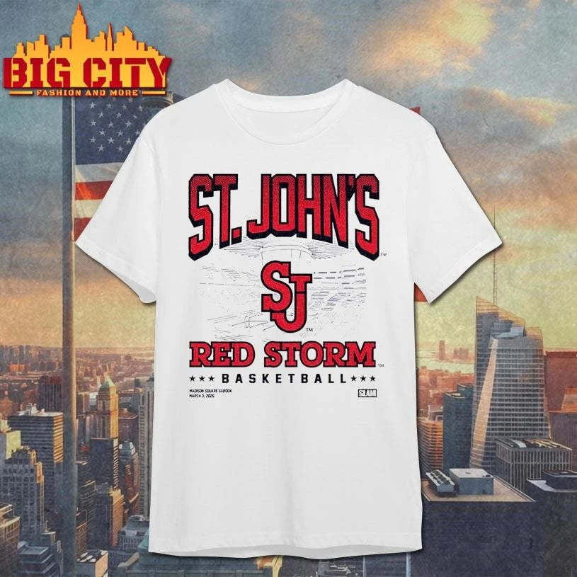 SLAM Night at Madison Square Garden X St John’s Red Storm Basketball On March 3 2026 Exclusive Shirt