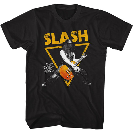 Slash - Gold Triangle - Short Sleeve - Adult - T-Shirt - clothing by TeeHivey.com