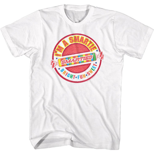 Smarties - Im A Smartie - Short Sleeve - Adult - T-Shirt - clothing by TeeHivey.com