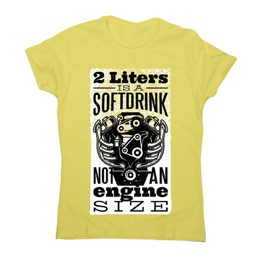 Soft drink - women's funny premium t-shirt