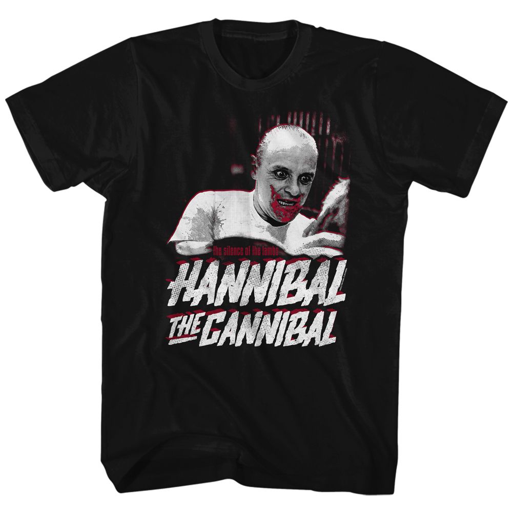 Silence Of The Lambs - The Cannibal - Short Sleeve - Adult - T-Shirt - clothing by TeeHivey.com