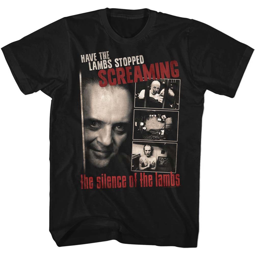 Silence Of The Lambs - Screaming - Short Sleeve - Adult - T-Shirt - clothing by TeeHivey.com