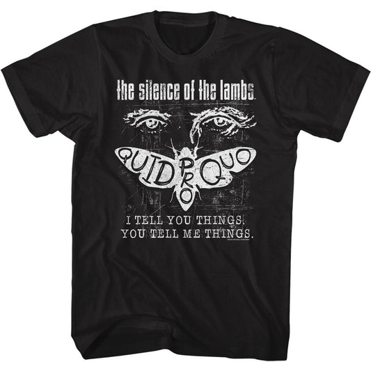 Silence Of The Lambs - Negative - Short Sleeve - Adult - T-Shirt - clothing by TeeHivey.com
