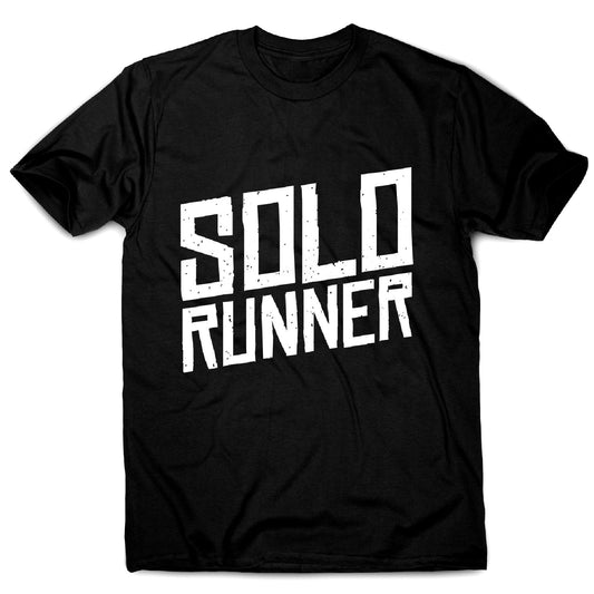 Solo runner - men's funny premium t-shirt