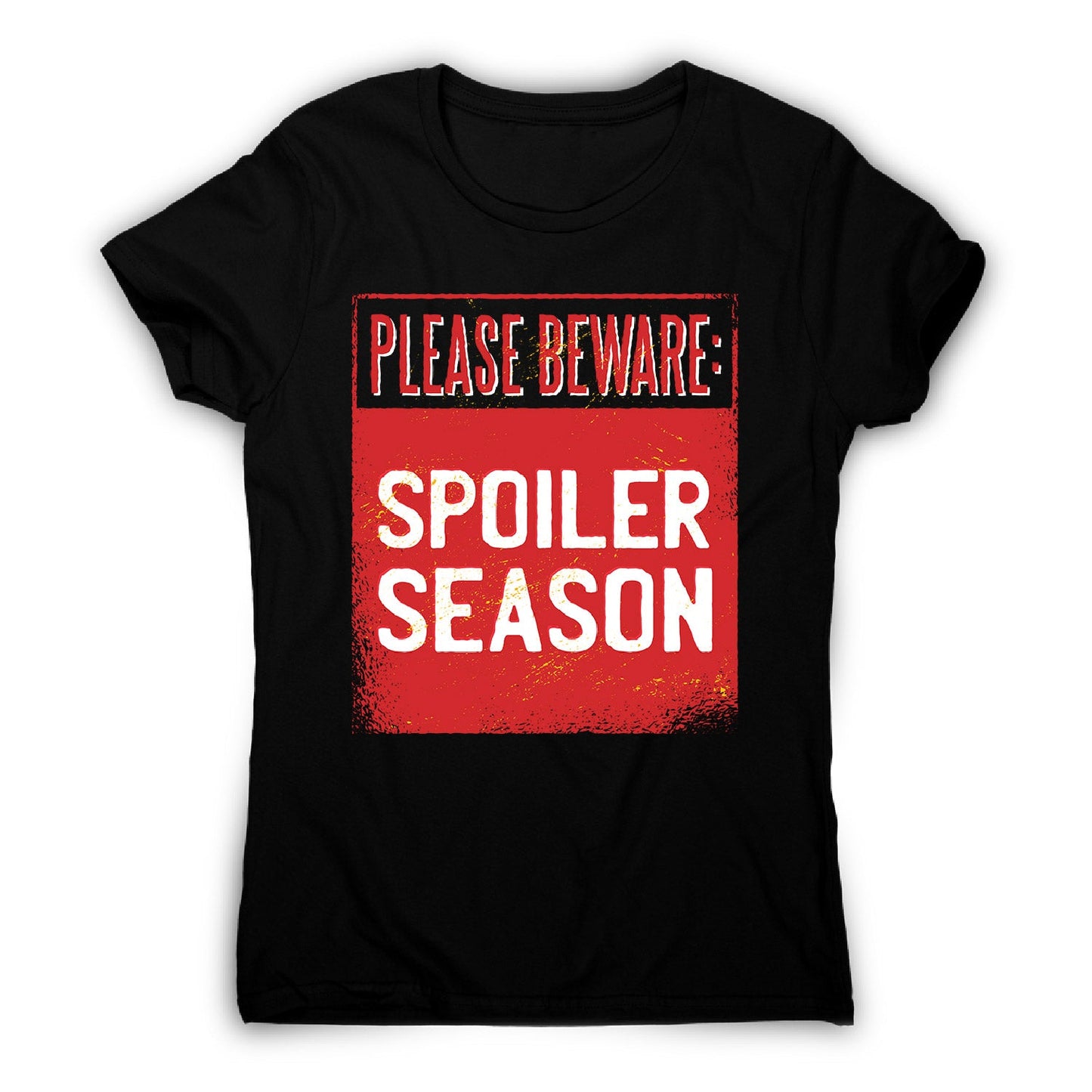 Spoiler alert - women's funny premium t-shirt